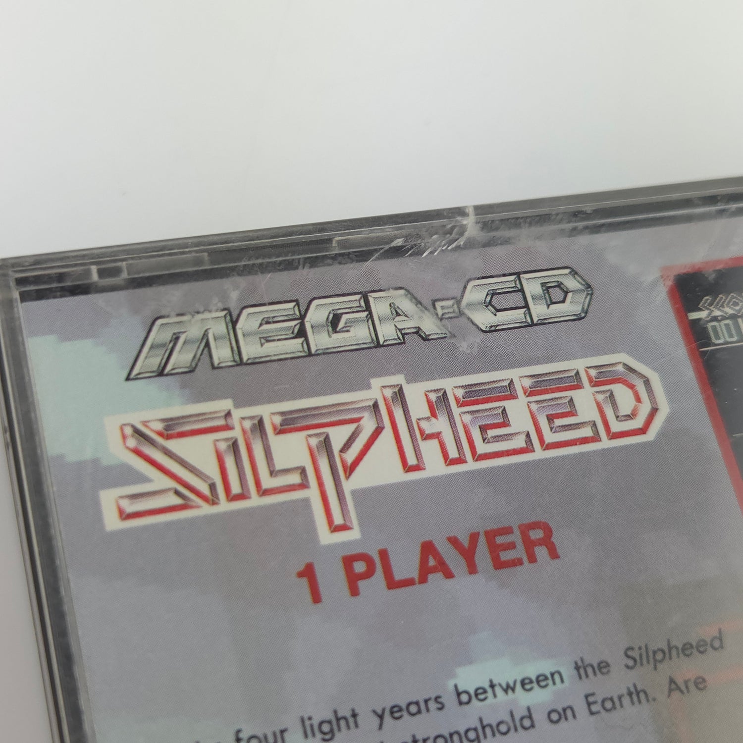 Sega Mega-CD Spiel : Silpheed - CD Disk Anleitung OVP cib / MCD PAL