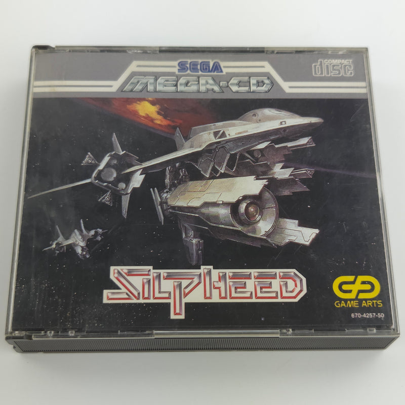 Sega Mega-CD Spiel : Silpheed - CD Disk Anleitung OVP cib / MCD PAL