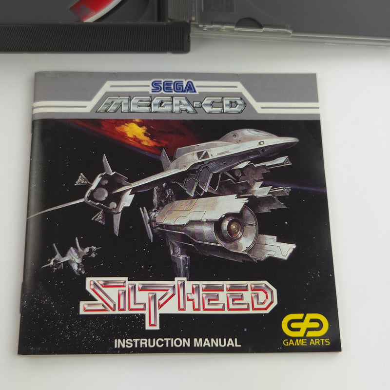 Sega Mega-CD Spiel : Silpheed - CD Disk Anleitung OVP cib / MCD PAL