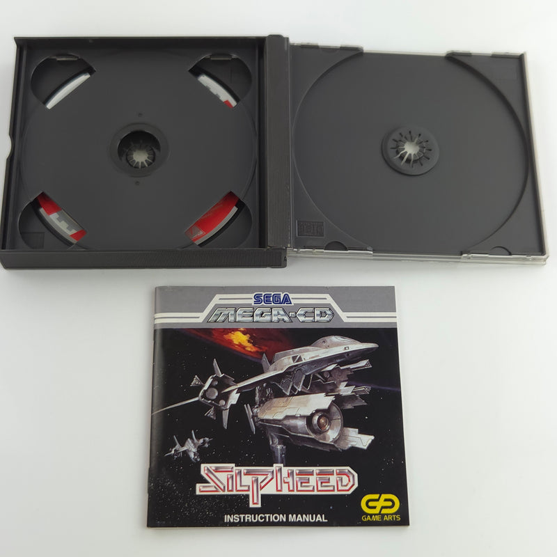 Sega Mega-CD Spiel : Silpheed - CD Disk Anleitung OVP cib / MCD PAL