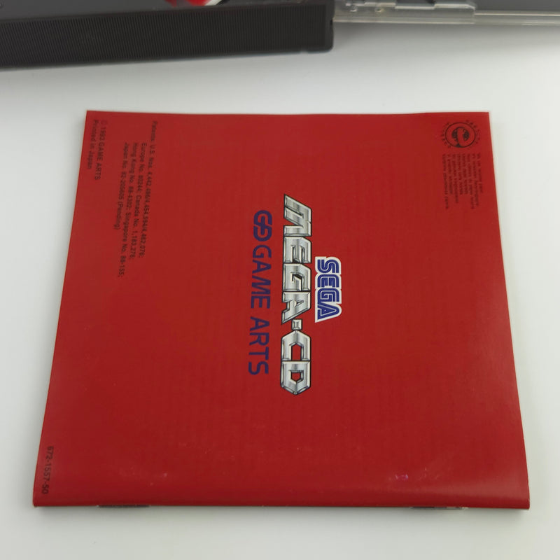 Sega Mega-CD Spiel : Silpheed - CD Disk Anleitung OVP cib / MCD PAL