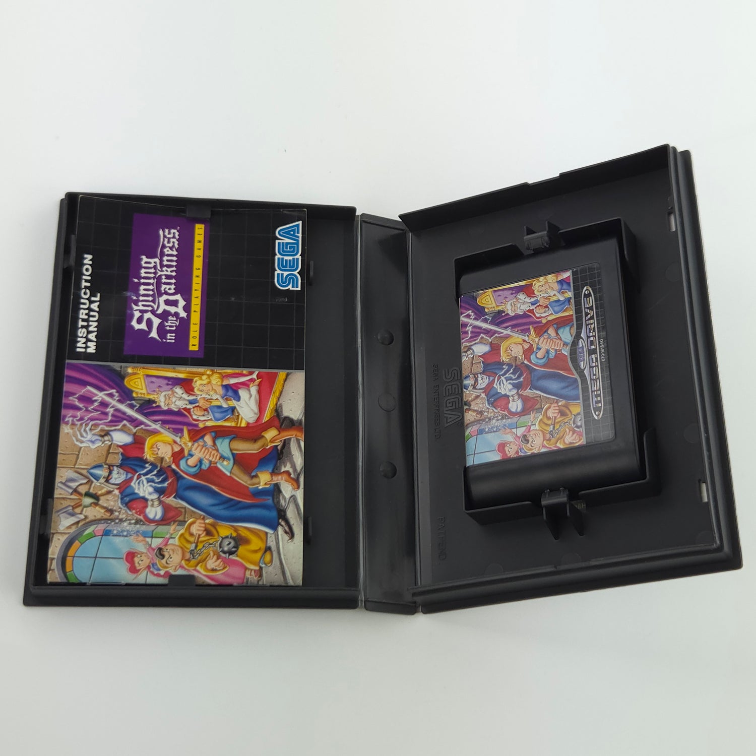 Sega Mega Drive Spiel : Shining in the Darkness - MD PAL Modul Anleitung OVP