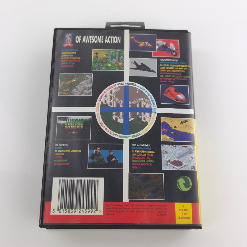 Sega Mega Drive Spiel : Jungle Strike The Sequel to Desert Strike - MD OVP PAL
