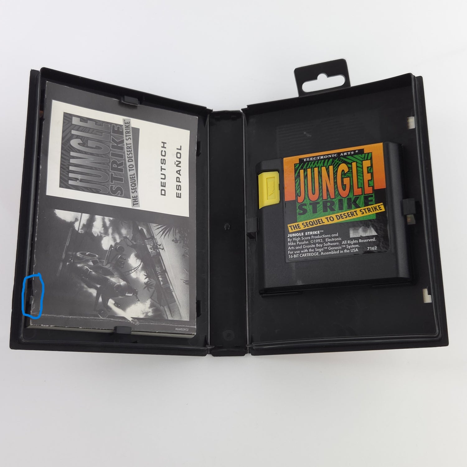 Sega Mega Drive Spiel : Jungle Strike The Sequel to Desert Strike - MD OVP PAL