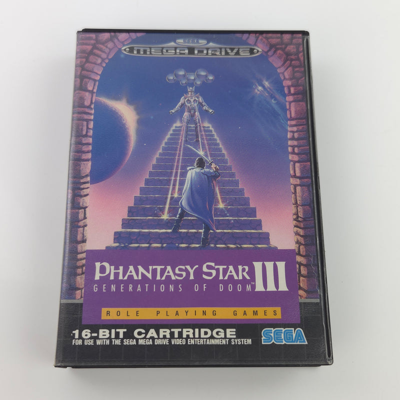 Sega Mega Drive Spiel : Phantasy Star III Generations of Doom - MD OVP PAL