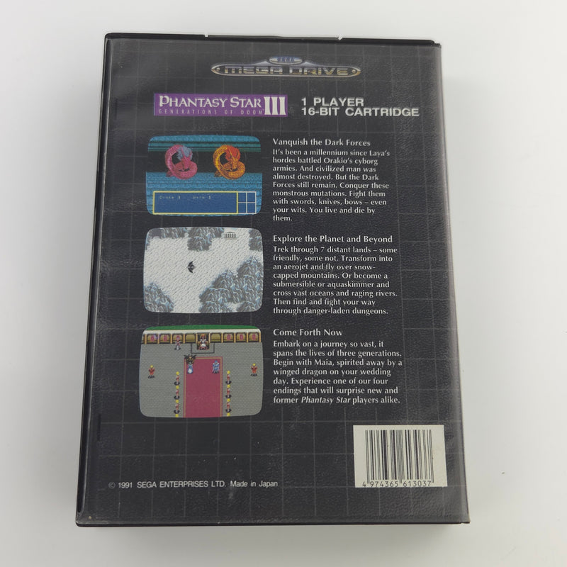 Sega Mega Drive Spiel : Phantasy Star III Generations of Doom - MD OVP PAL