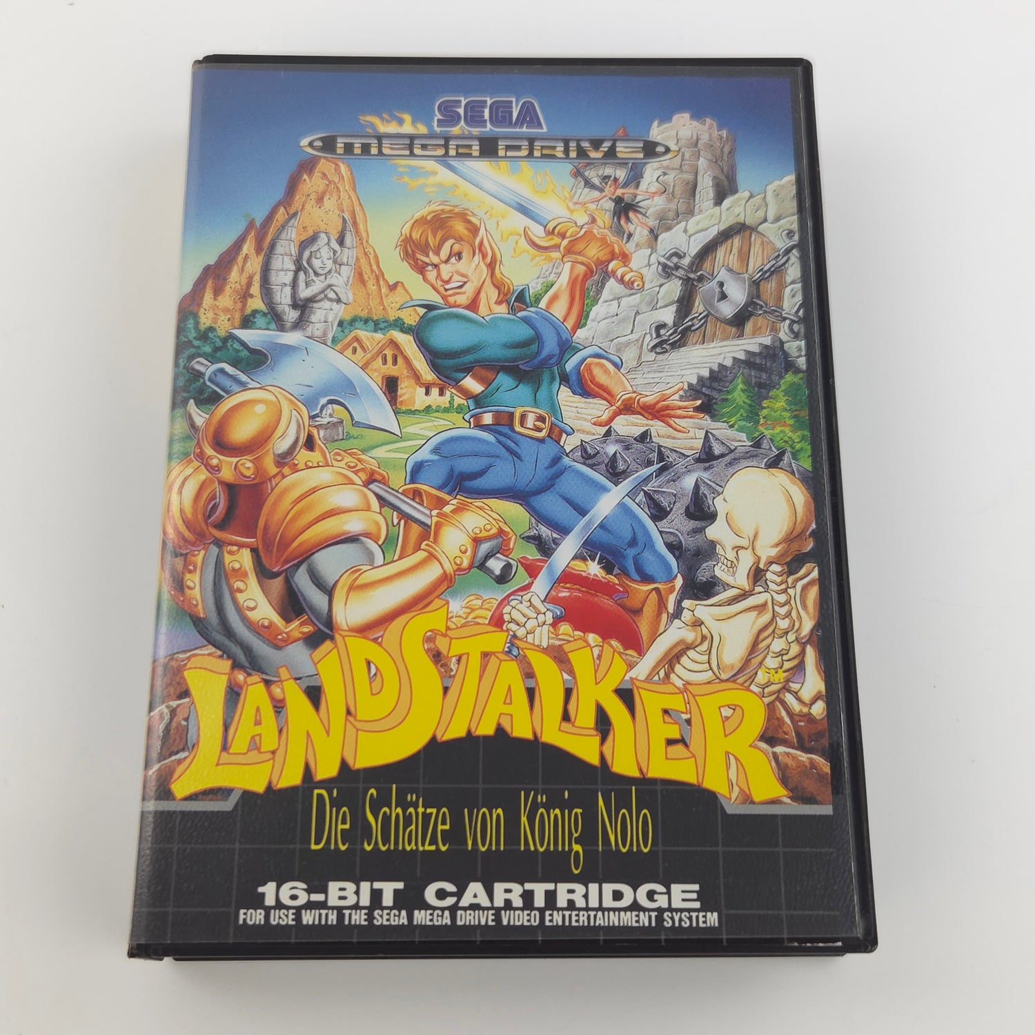 Sega Mega Drive Spiel : Landstalker die Schätze von König Nolo + Players Guide