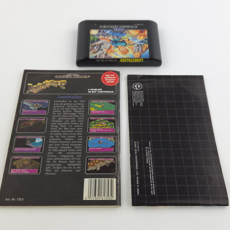Sega Mega Drive Spiel : Landstalker die Schätze von König Nolo + Players Guide