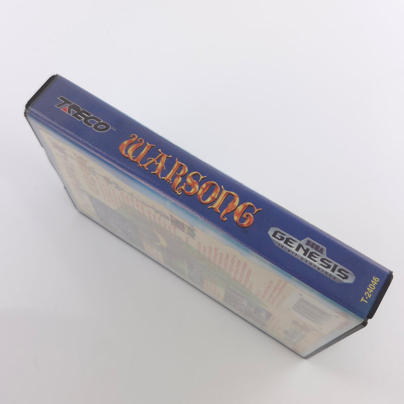 Sega Genesis Spiel : Warsong - MD NTSC-U/C USA Version OVP Cartridge Manual