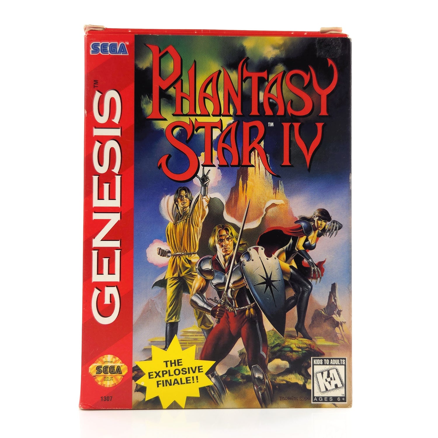 Sega Genesis Spiel : Phantasy Star IV - MD NTSC-U/C USA Version OVP Box