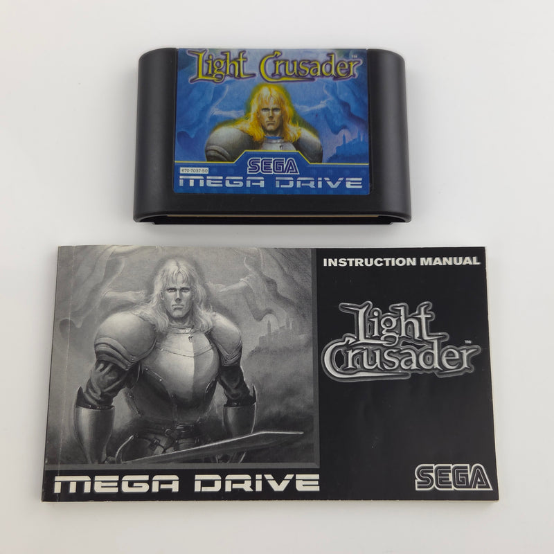 Sega Mega Drive Spiel : Light Crusader - MD PAL Modul Anleitung OVP