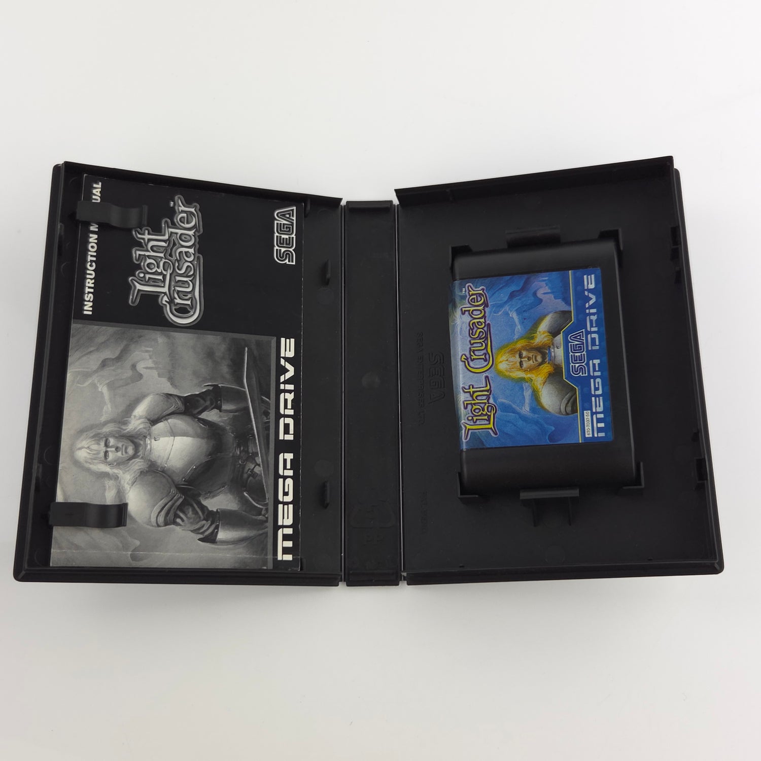 Sega Mega Drive Spiel : Light Crusader - MD PAL Modul Anleitung OVP
