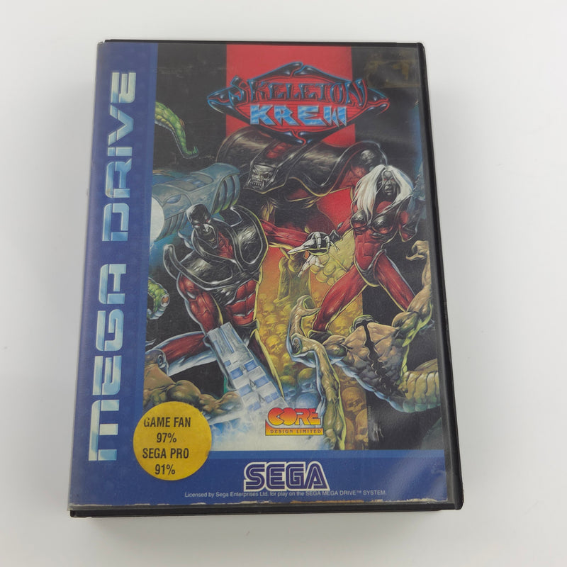 Sega Mega Drive Spiel : Skelleton Krew - MD PAL Modul Anleitung OVP