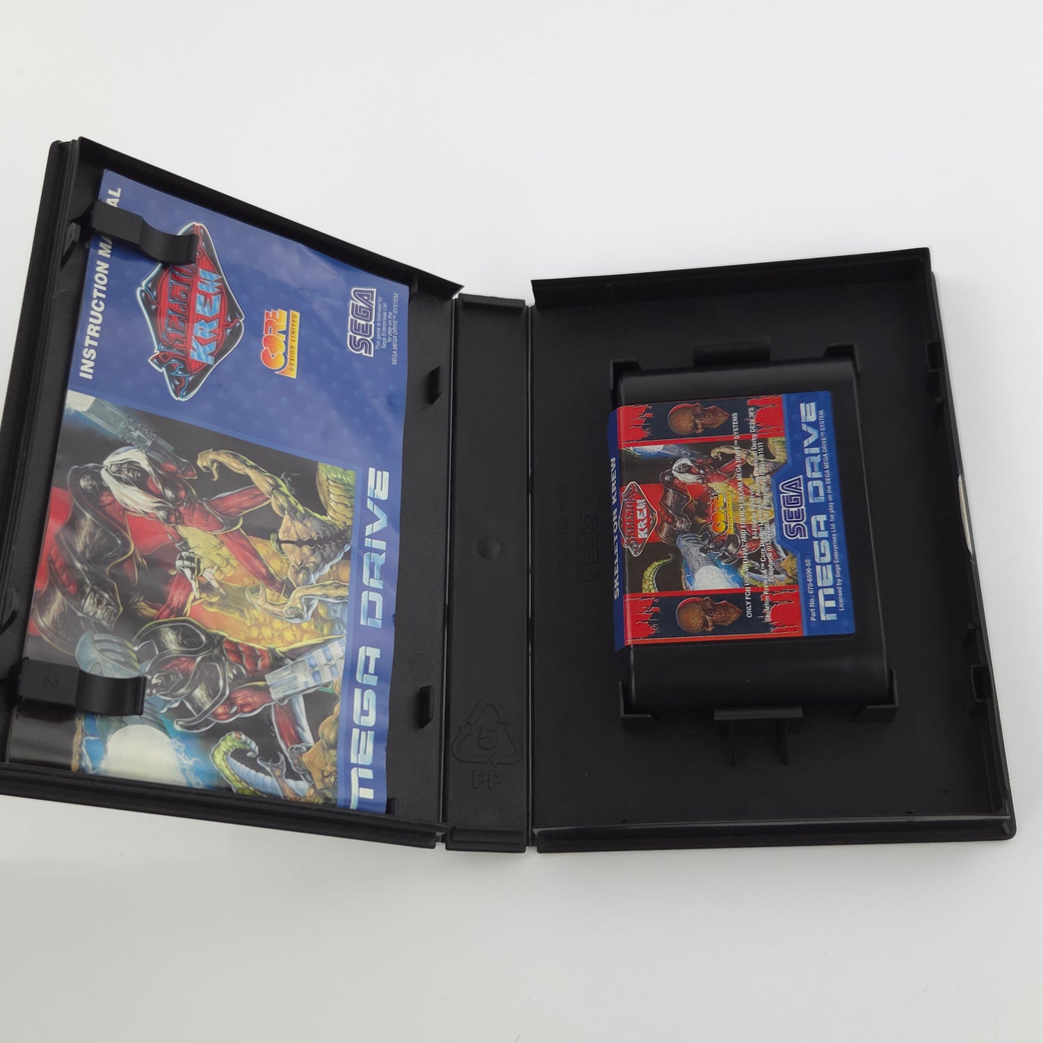 Sega Mega Drive Spiel : Skelleton Krew - MD PAL Modul Anleitung OVP
