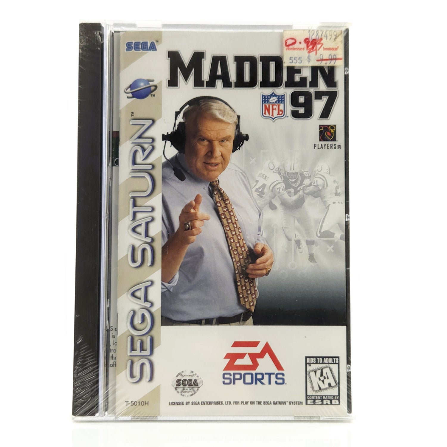 Sega Saturn Spiel : MADDEN 97 NFL Football - NTSC-U/C USA Game OVP NEW SEALED