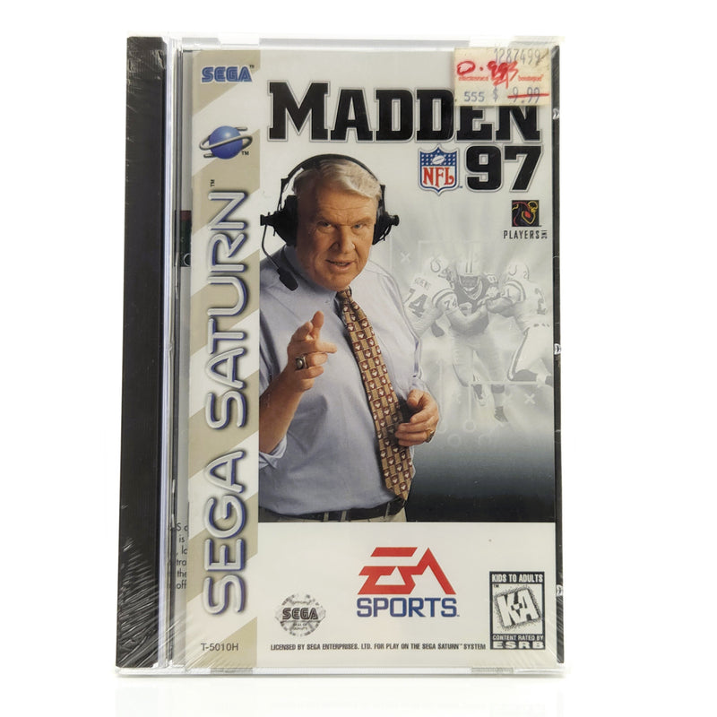 Sega Saturn Spiel : MADDEN 97 NFL Football - NTSC-U/C USA Game OVP NEW SEALED