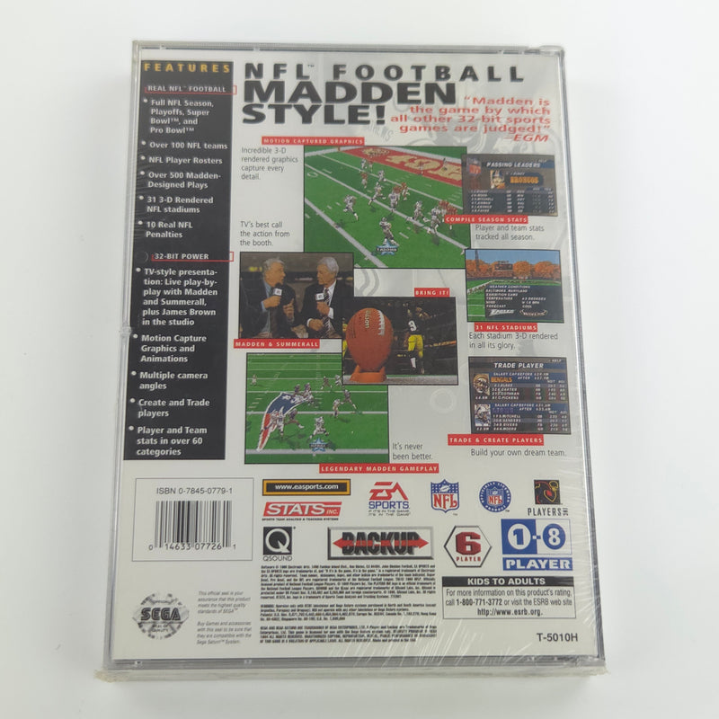 Sega Saturn Spiel : MADDEN 97 NFL Football - NTSC-U/C USA Game OVP NEW SEALED