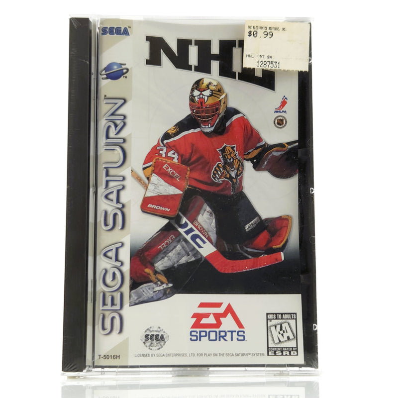 Sega Saturn Spiel : NHL 97 Icehockey - NTSC-U/C USA Game OVP NEW SEALED
