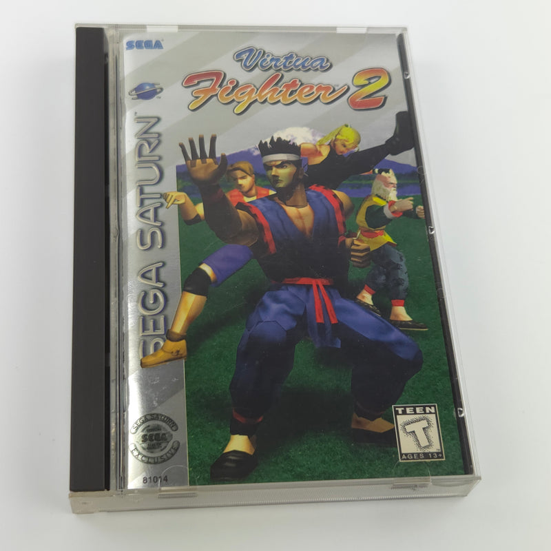 Sega Saturn Spiel : Virtua Fighter 2 - NTSC-U/C USA Game OVP CD Disk Manual Box