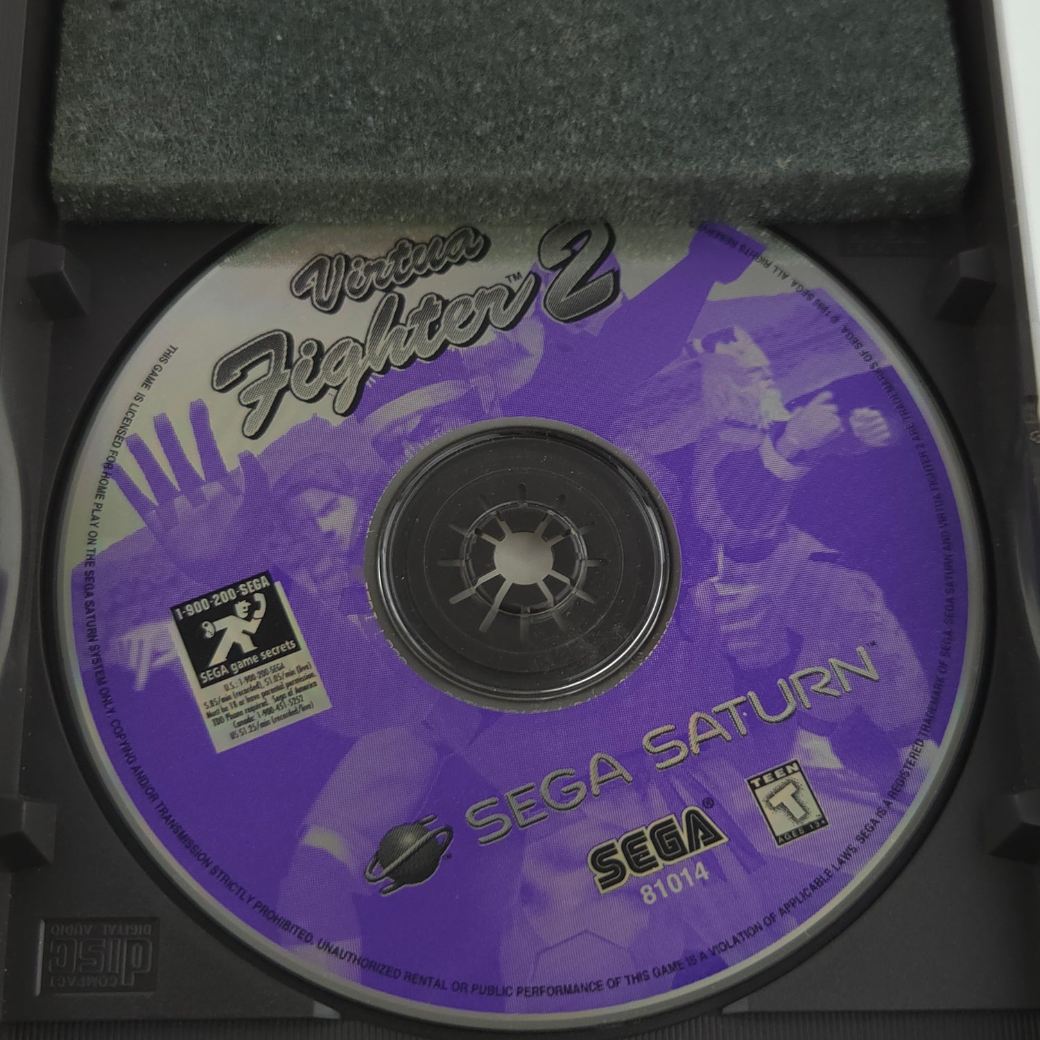 Sega Saturn Spiel : Virtua Fighter 2 - NTSC-U/C USA Game OVP CD Disk Manual Box