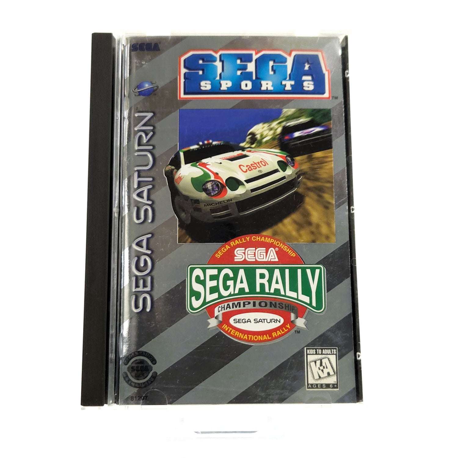 Sega Saturn Spiel : Sega Rally Championship - NTSC-U/C USA CD Anleitung OVP