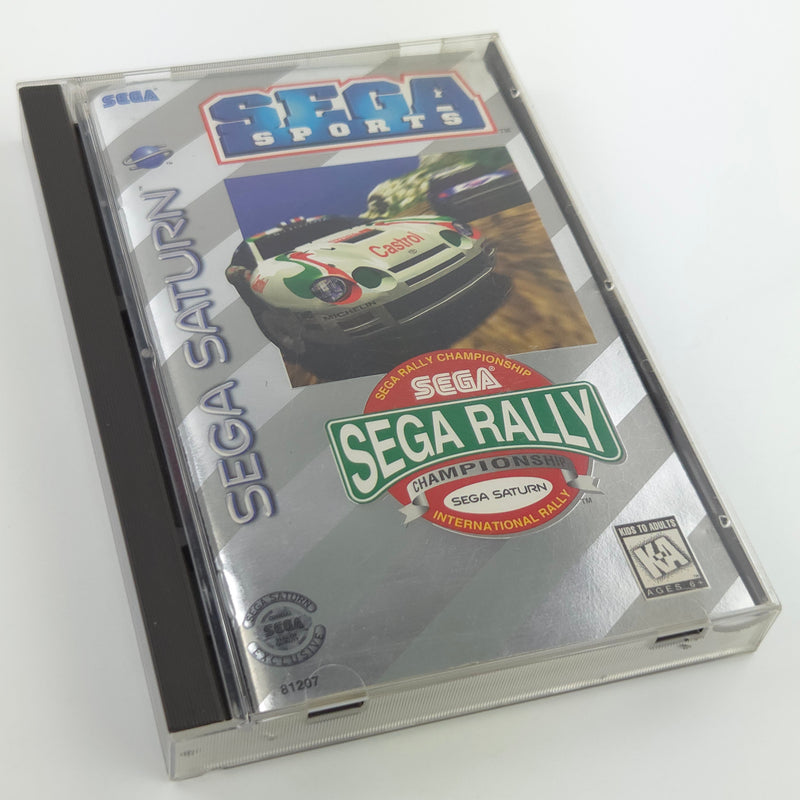 Sega Saturn Spiel : Sega Rally Championship - NTSC-U/C USA CD Anleitung OVP