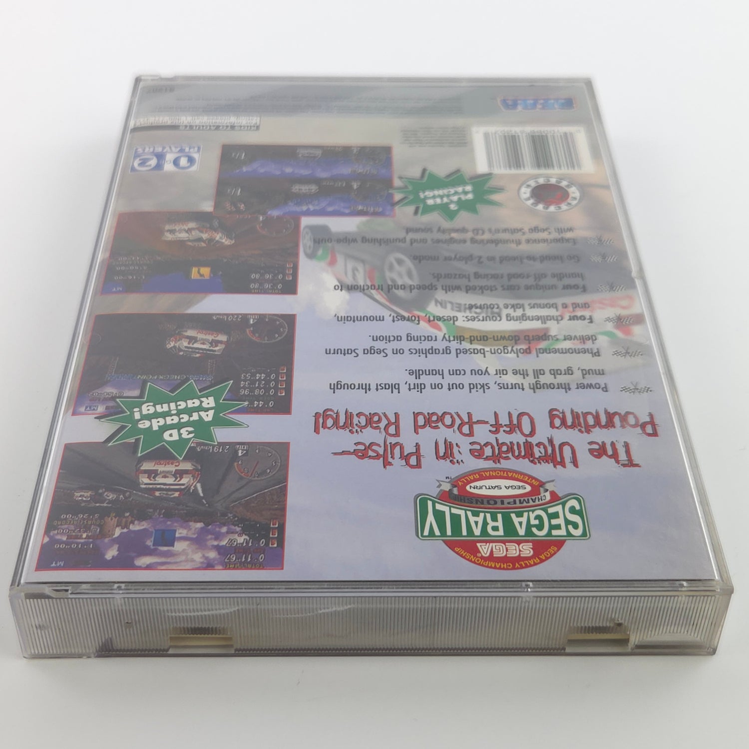Sega Saturn Spiel : Sega Rally Championship - NTSC-U/C USA CD Anleitung OVP