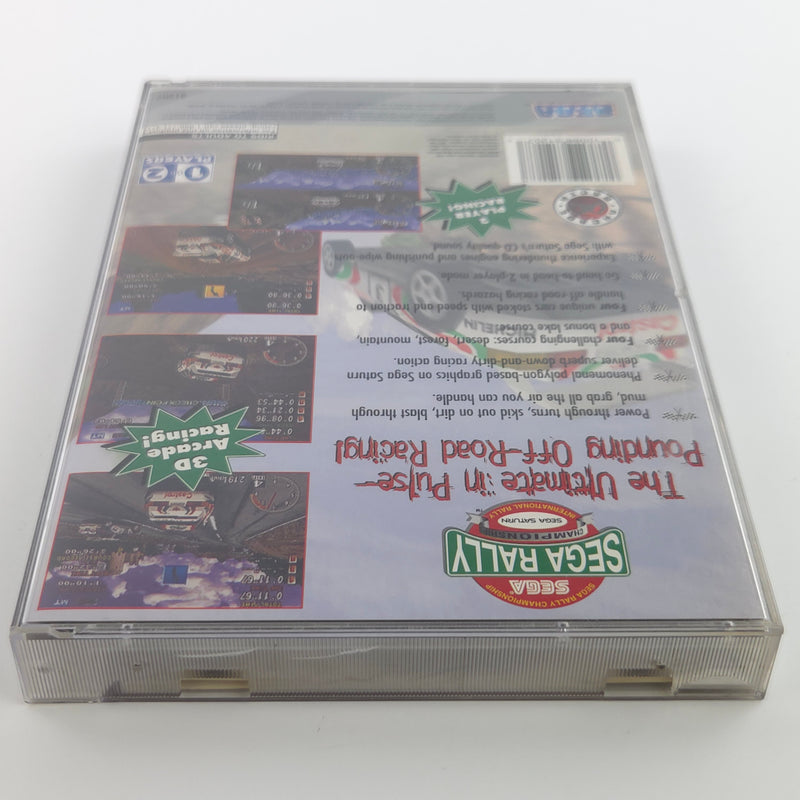 Sega Saturn Spiel : Sega Rally Championship - NTSC-U/C USA CD Anleitung OVP