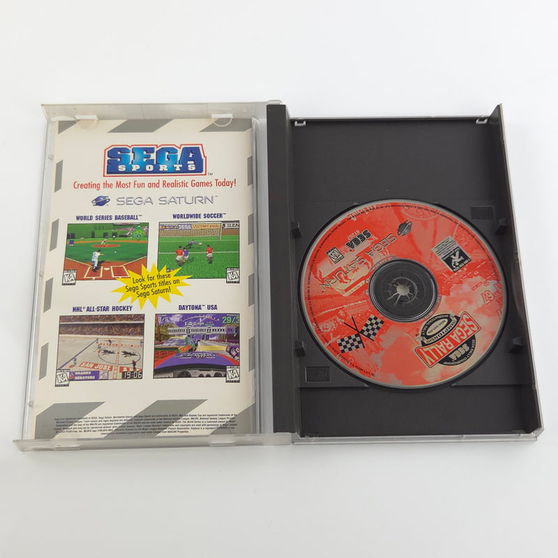Sega Saturn Spiel : Sega Rally Championship - NTSC-U/C USA CD Anleitung OVP