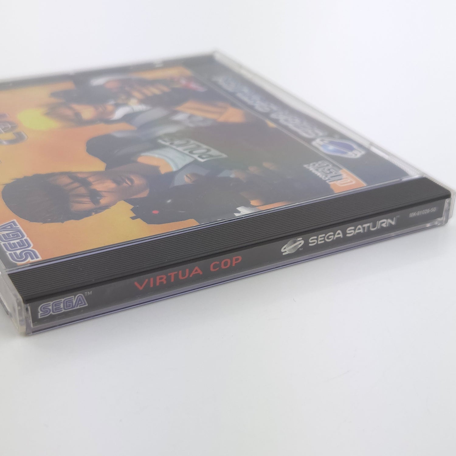 Sega Saturn Spiel : Virtua Cop - PAL CD Disk Jewel Case OVP