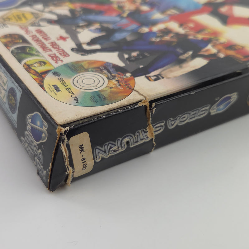 Sega Saturn Spiel : Virtua Fighter Remix + Soundtrack - PAL Disk  Anleitung OVP