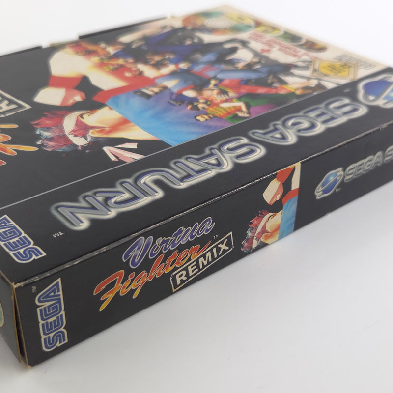 Sega Saturn Spiel : Virtua Fighter Remix + Soundtrack - PAL Disk  Anleitung OVP