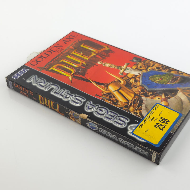 Sega Saturn Spiel : Golden Axe The Duel - PAL CD Disk  Anleitung OVP