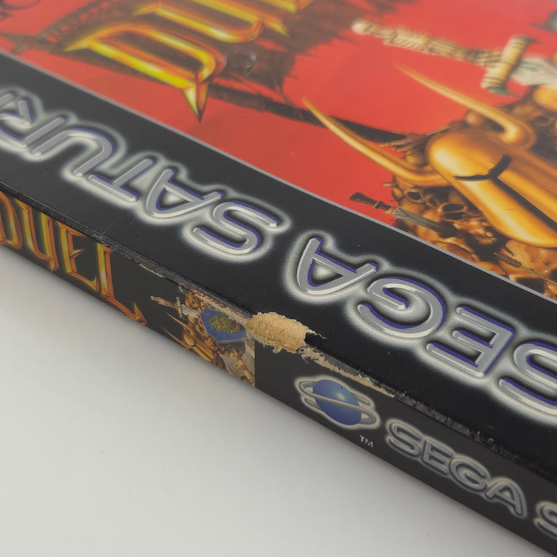 Sega Saturn Spiel : Golden Axe The Duel - PAL CD Disk  Anleitung OVP