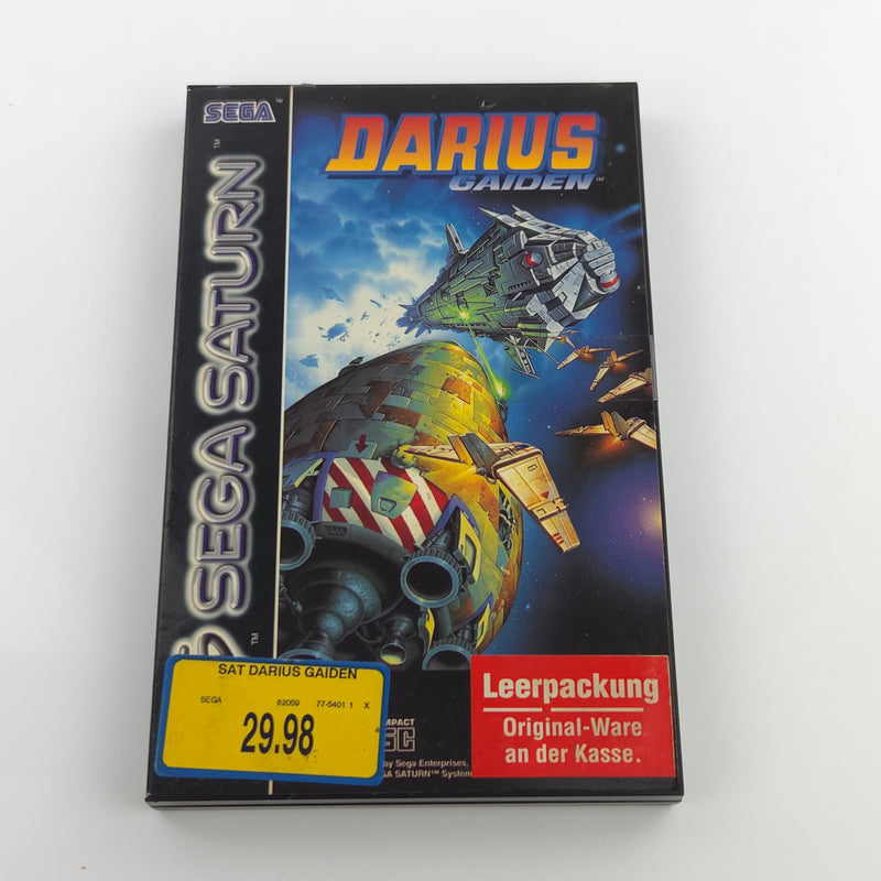 Sega Saturn Spiel : Darius Gaiden - CD Disk Anleitung OVP PAL Game