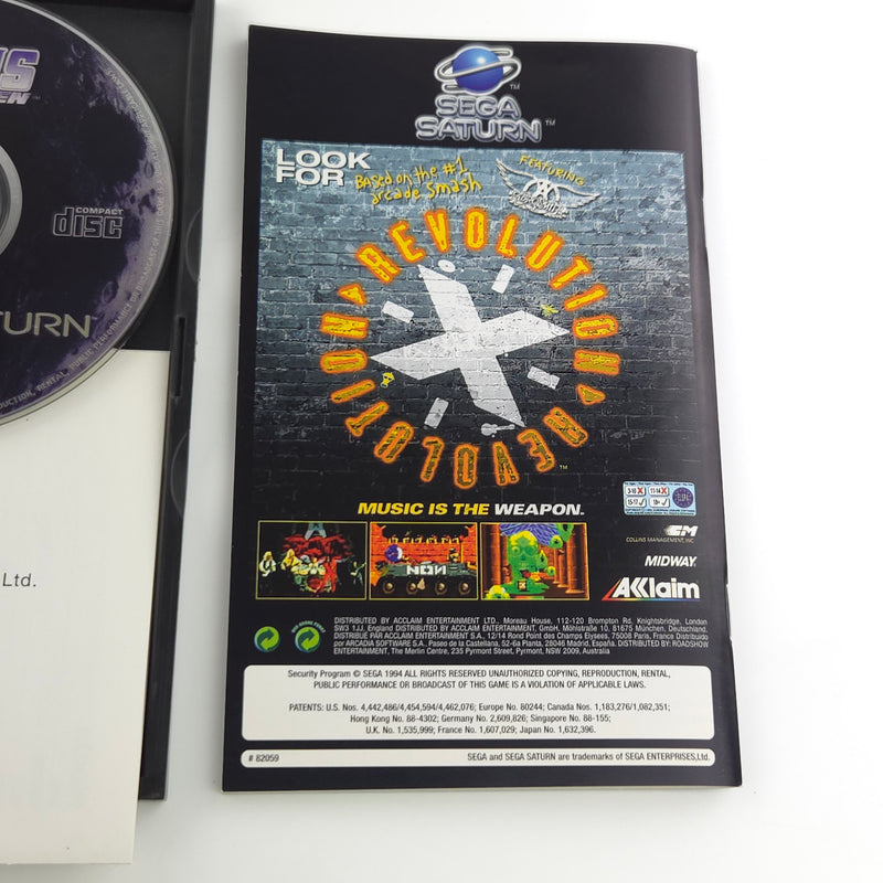 Sega Saturn Spiel : Darius Gaiden - CD Disk Anleitung OVP PAL Game