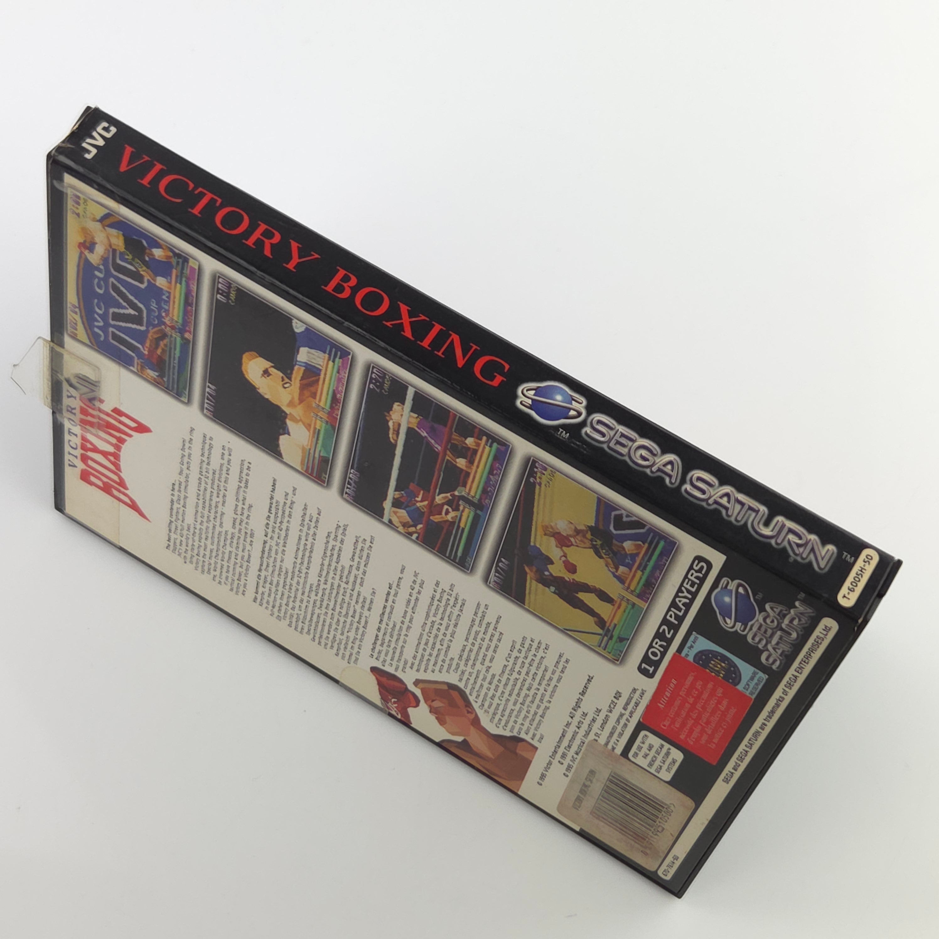 Sega Saturn Spiel : Victory Boxing - CD Disk Anleitung OVP PAL