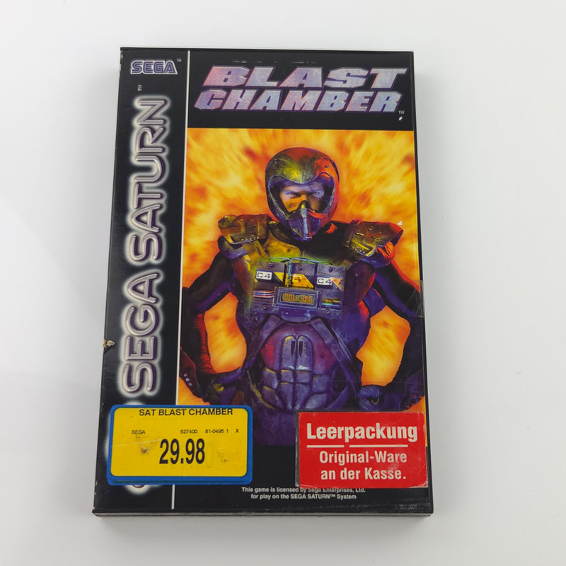Sega Saturn Spiel : Blast Chamber - CD Disk Anleitung OVP PAL