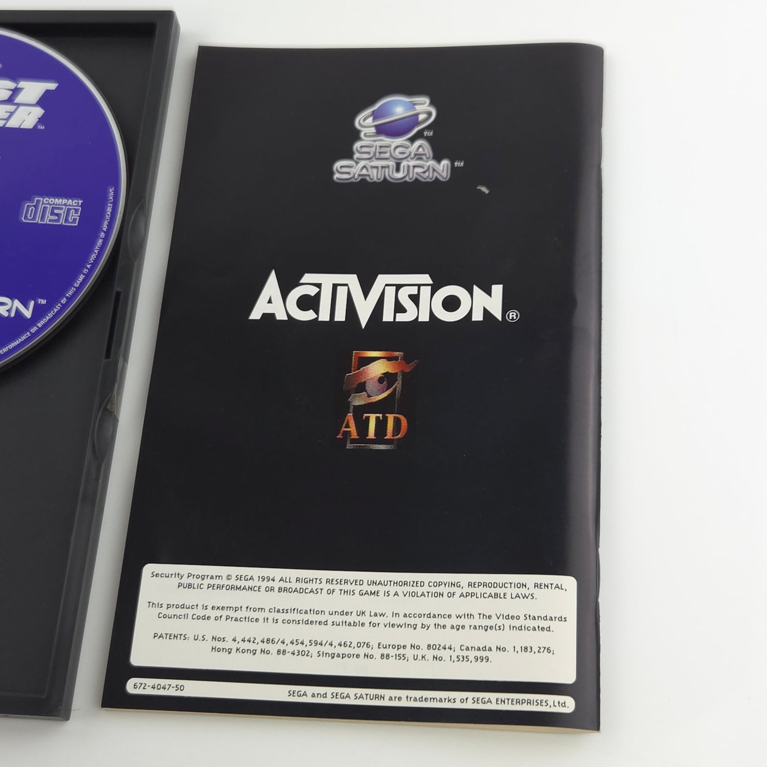 Sega Saturn Spiel : Blast Chamber - CD Disk Anleitung OVP PAL