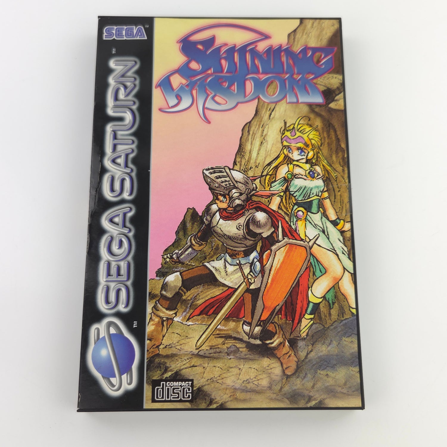 Sega Saturn Spiel : Shining Wisdom - CD Disk Anleitung OVP