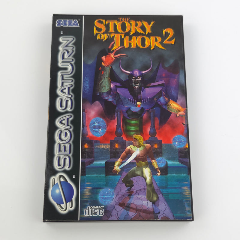 Sega Saturn Spiel : The Story of Thor 2 - CD Disk Anleitung OVP PAL