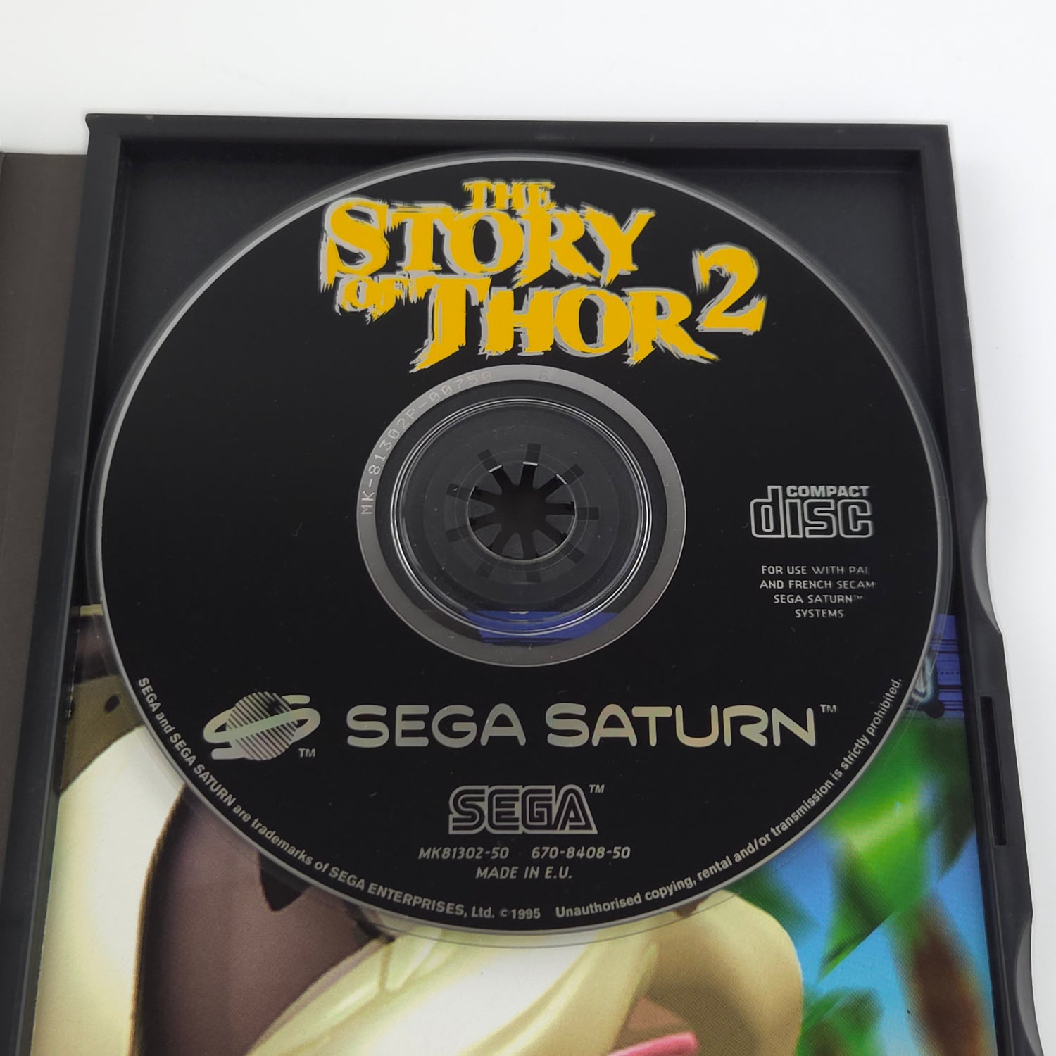 Sega Saturn Spiel : The Story of Thor 2 - CD Disk Anleitung OVP PAL