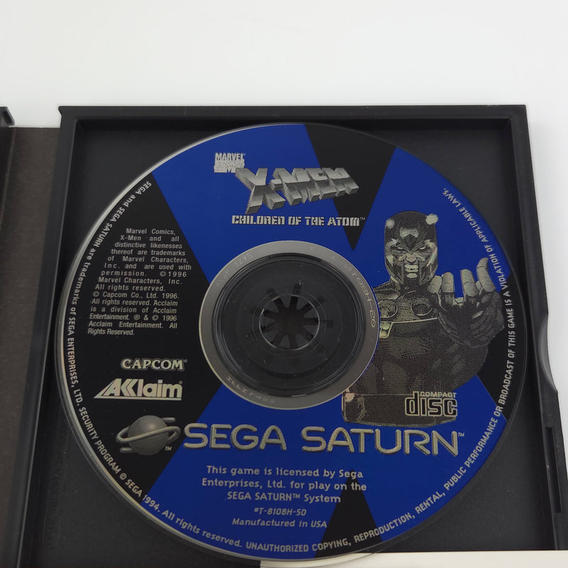 Sega Saturn Spiel : X-Men Children of the Atom - CD Disk Anleitung OVP PAL