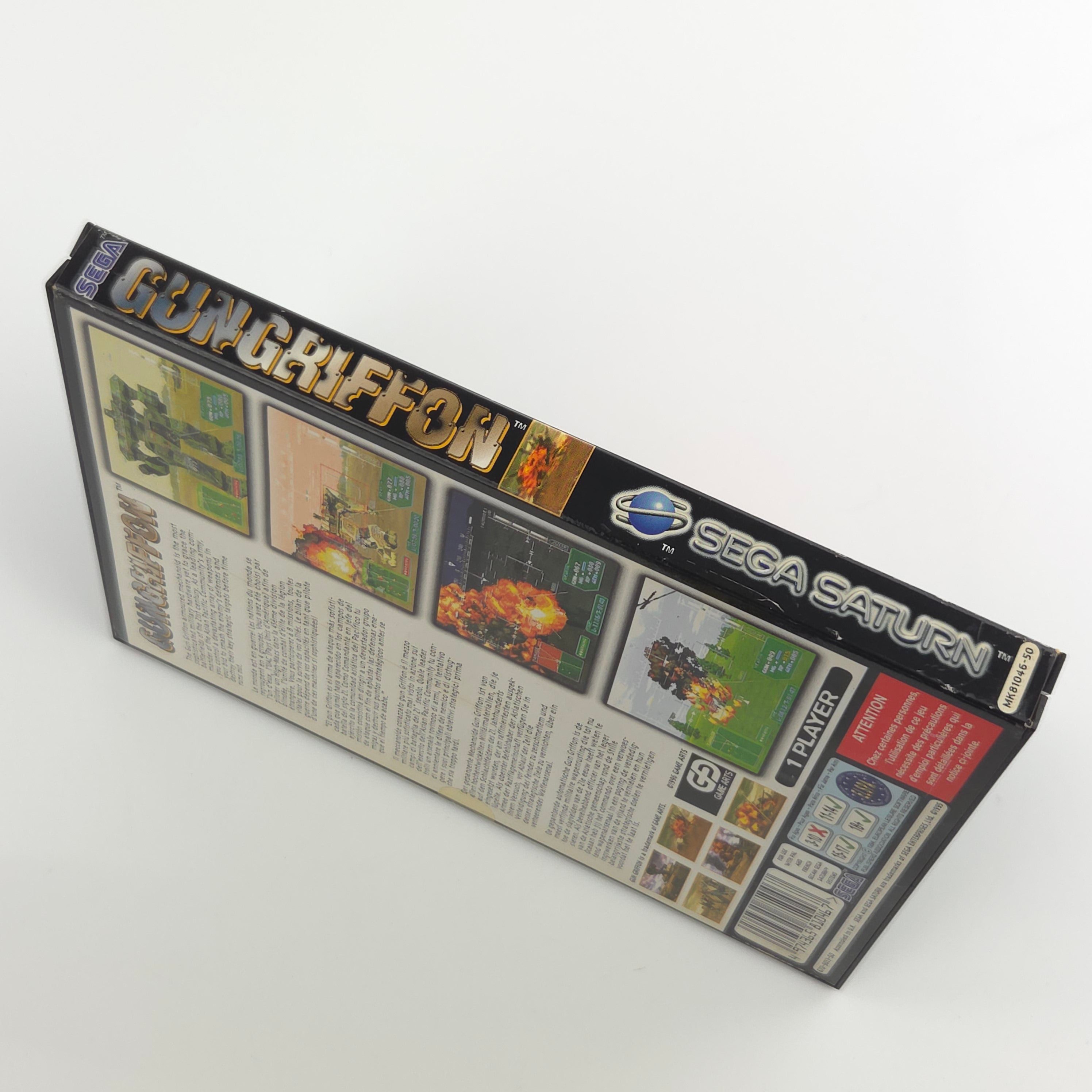 Sega Saturn Spiel : Gun Griffon - CD Disk OVP ohne Anleitung PAL
