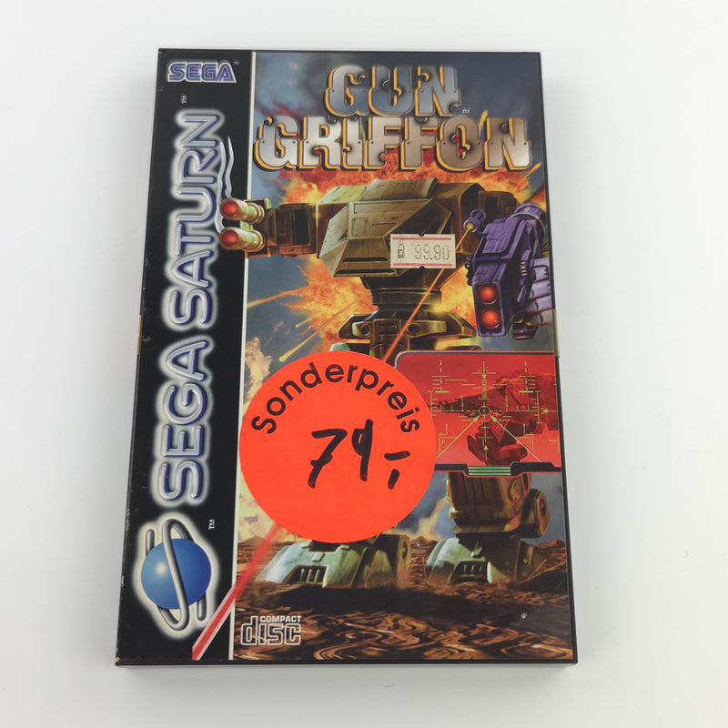 Sega Saturn Spiel : Gun Griffon - CD Disk OVP ohne Anleitung PAL