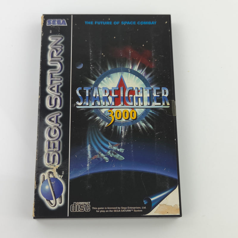 Sega Saturn Spiel : Starfighter 3000 - CD Disk Anleitung OVP cib PAL