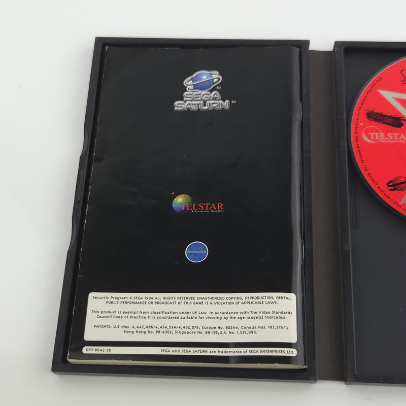 Sega Saturn Spiel : Starfighter 3000 - CD Disk Anleitung OVP cib PAL