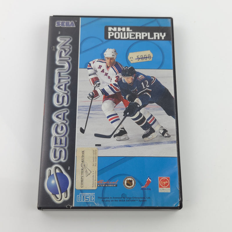 Sega Saturn Spiel : NHL Powerplay - CD Disk Anleitung OVP cib PAL