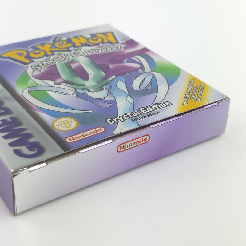 Nintendo Game Boy Color Spiel : Pokemon Kristall-Edition / Crystal - GBC OVP PAL
