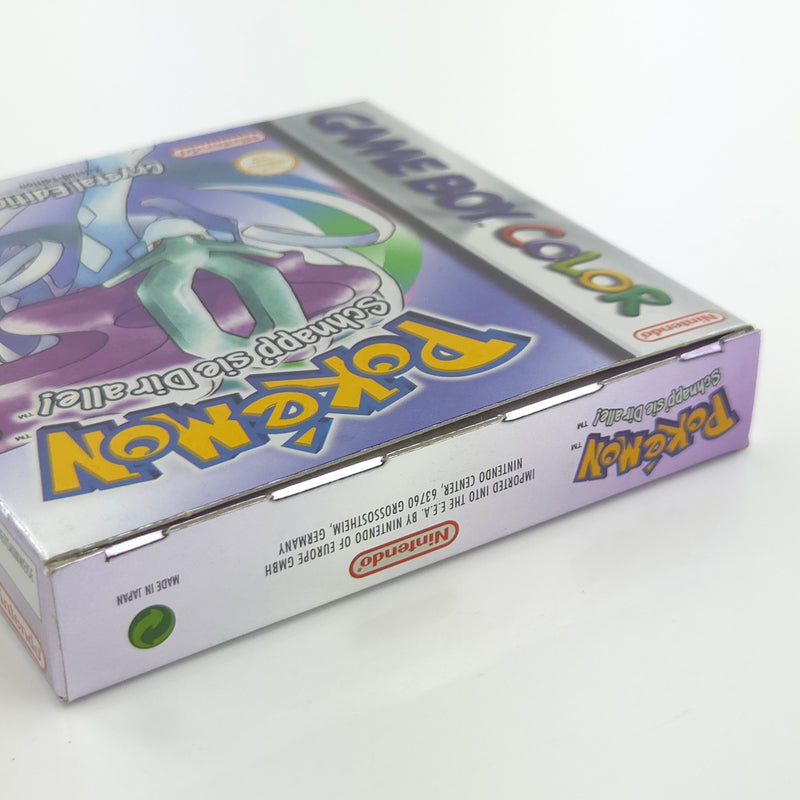 Nintendo Game Boy Color Spiel : Pokemon Kristall-Edition / Crystal - GBC OVP PAL